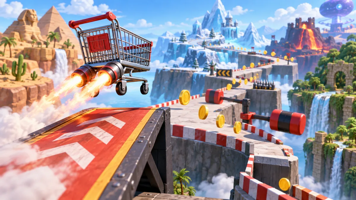 Obby: Rocket Shopping Cart — A Practical Track-Reading Guide