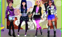 Bonnie Rocker Chick Dress Up Game image