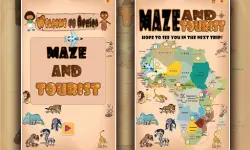 Maze And Tourist image