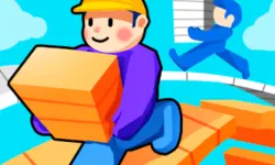 Running Girl 3D image