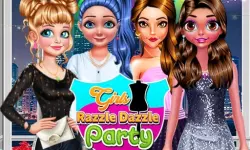 Girls Razzle Dazzle Party image