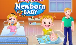 Baby Hazel Newborn Baby image