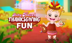Baby Hazel ThanksGiving Fun image