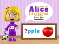 image bg World of Alice   First Letter