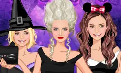 Halloween dress up game image