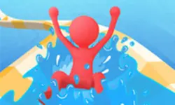 Waterpark Slide Race image