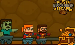 2 Player BlockMiner Escape image