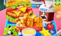 School Lunch Maker Game image