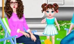 Baby Taylor Family Camping Game image