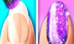 Fashion Makeup Nail Salon - Nail Game image