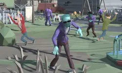 City Apocalypse 3D Of Zombie Crowd image