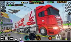 Crazy car transport truck image