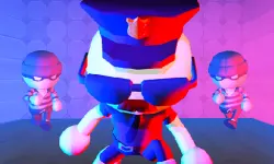 Robber Vs Police: Fighting image