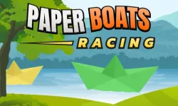 Paper Boats Racing image