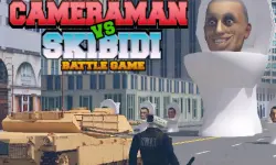 Cameraman vs Skibidi Battle Game image
