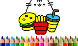 BTS Cute Cats Coloring image