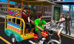 TukTuk Chingchi Rickshaw 3D image