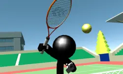 Stickman Tennis 3D image