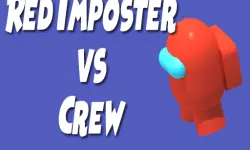 Red Impostor vs Crew HD image