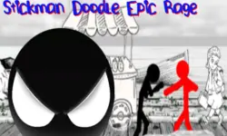 Stickman Doodle Epic Rage image
