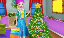 CHRISTMAS TREE DECORATION AND DRESS UP image