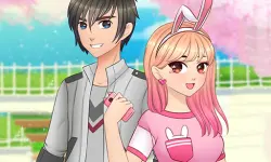 Romantic Anime Couples Dress Up image