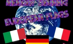 MEMORY TRAINING. EUROPEAN FLAGS image