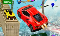 Crazy Car Stunt Descent GT image
