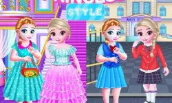 Little Girls School vs PrincessStyle image
