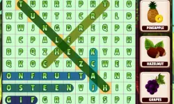 Word Search Fruits image