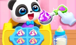 Baby Panda Boy Caring image