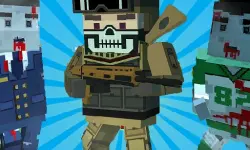 Blocky Shooting Arena 3D Pixel image