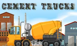 Cement Trucks Hidden Objects image