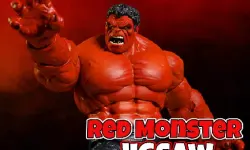 Red Monster Jigsaw image