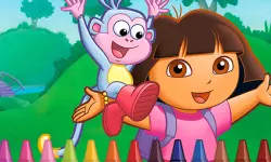 Dora the Explorer 4 Coloring image