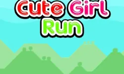 Cute Girl Run image