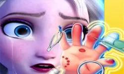 Elsa Hand Doctor - Fun Games for Girls Online image