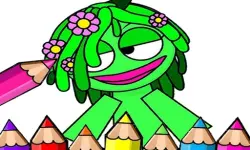 Sprunki Coloring Music Anime image