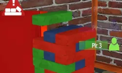 Bricks Jenga 3D image