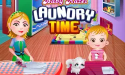Baby Hazel Laundry Time image