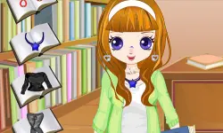 Library Girl Dressup image