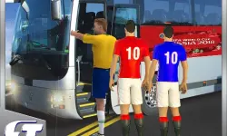 Bus Transport Footbal Players image