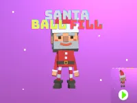 Santa Ball Fill 3D image