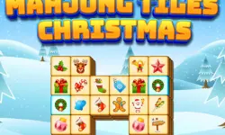 Mahjong Tiles Christmas image