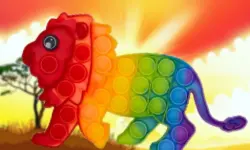 Wild Animals Pop It Jigsaw image