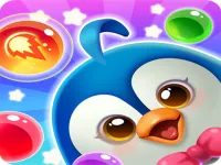 Penguin Bubble Shoot Winter image