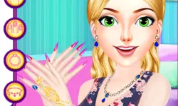 Beautiful Starry Sky Nail 2 image