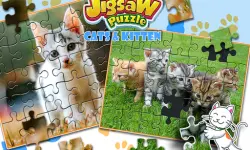 Jigsaw Puzzle Cats amp; Kitten image