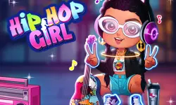Stylish Hip Hop Girl image