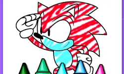 BTS Sonic Coloring Book image